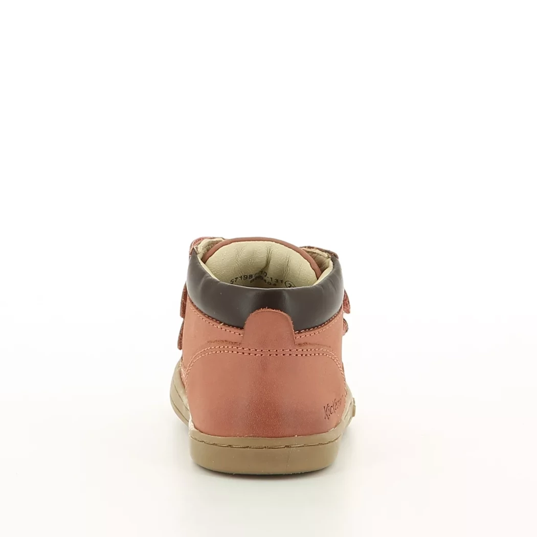 Image (3) de la chaussures Kickers - Bottines Rose / Fuchsia en Cuir nubuck