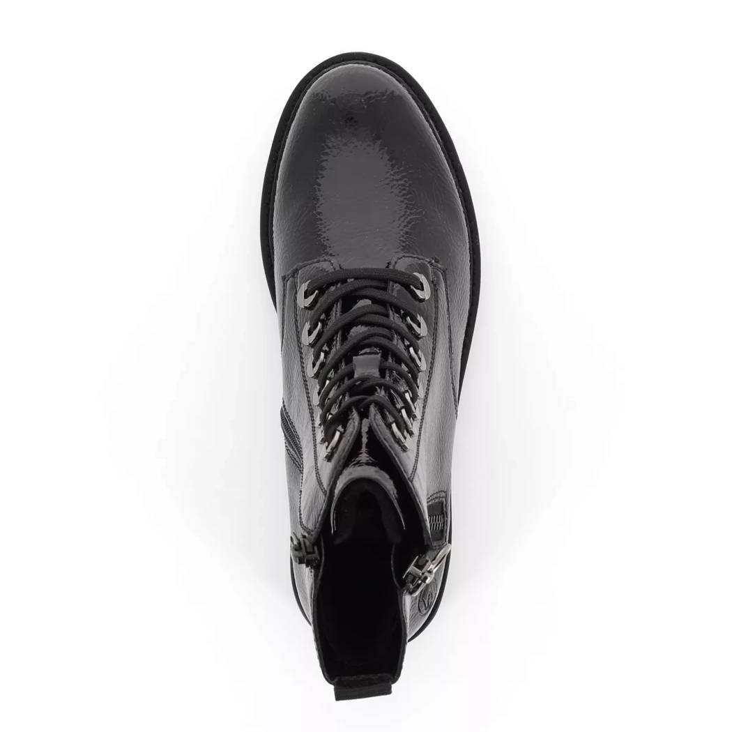 Image (6) de la chaussures Remonte - Bottines Noir en Cuir vernis