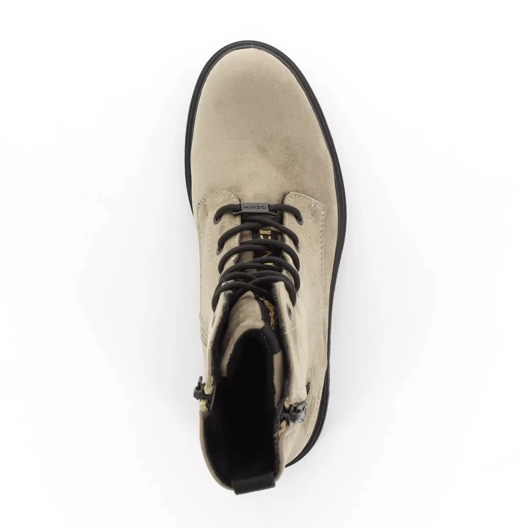 Image (6) de la chaussures Tom Tailor - Bottines Taupe en Cuir synthétique