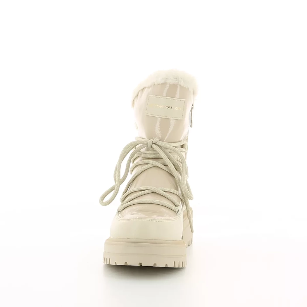 Image (5) de la chaussures Tom Tailor - Boots Beige en Cuir synthétique