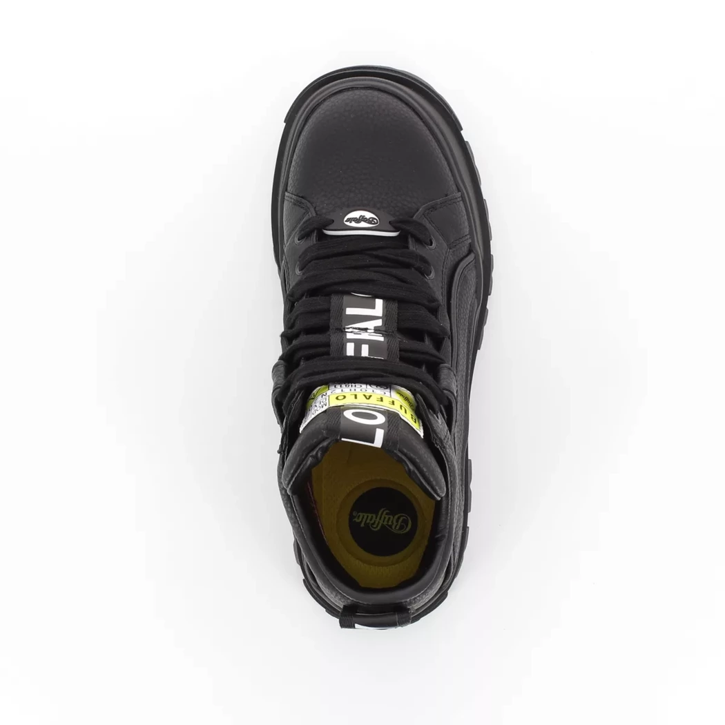 Image (6) de la chaussures Buffalo - Baskets Noir en Cuir synthétique