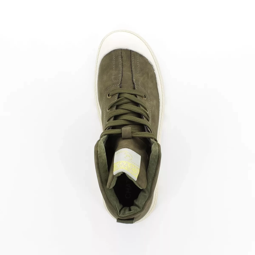 Image (6) de la chaussures Chattawak - Bottines Vert en Cuir synthétique