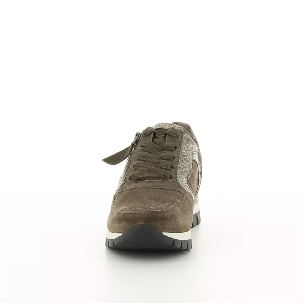 Image (5) de la chaussures Gabor - Baskets Taupe en Cuir synthétique
