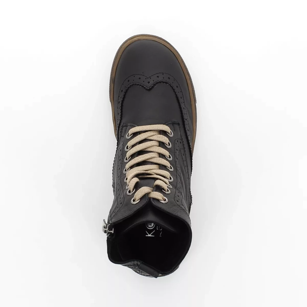 Image (6) de la chaussures Kok'oon - Bottines Noir en Cuir