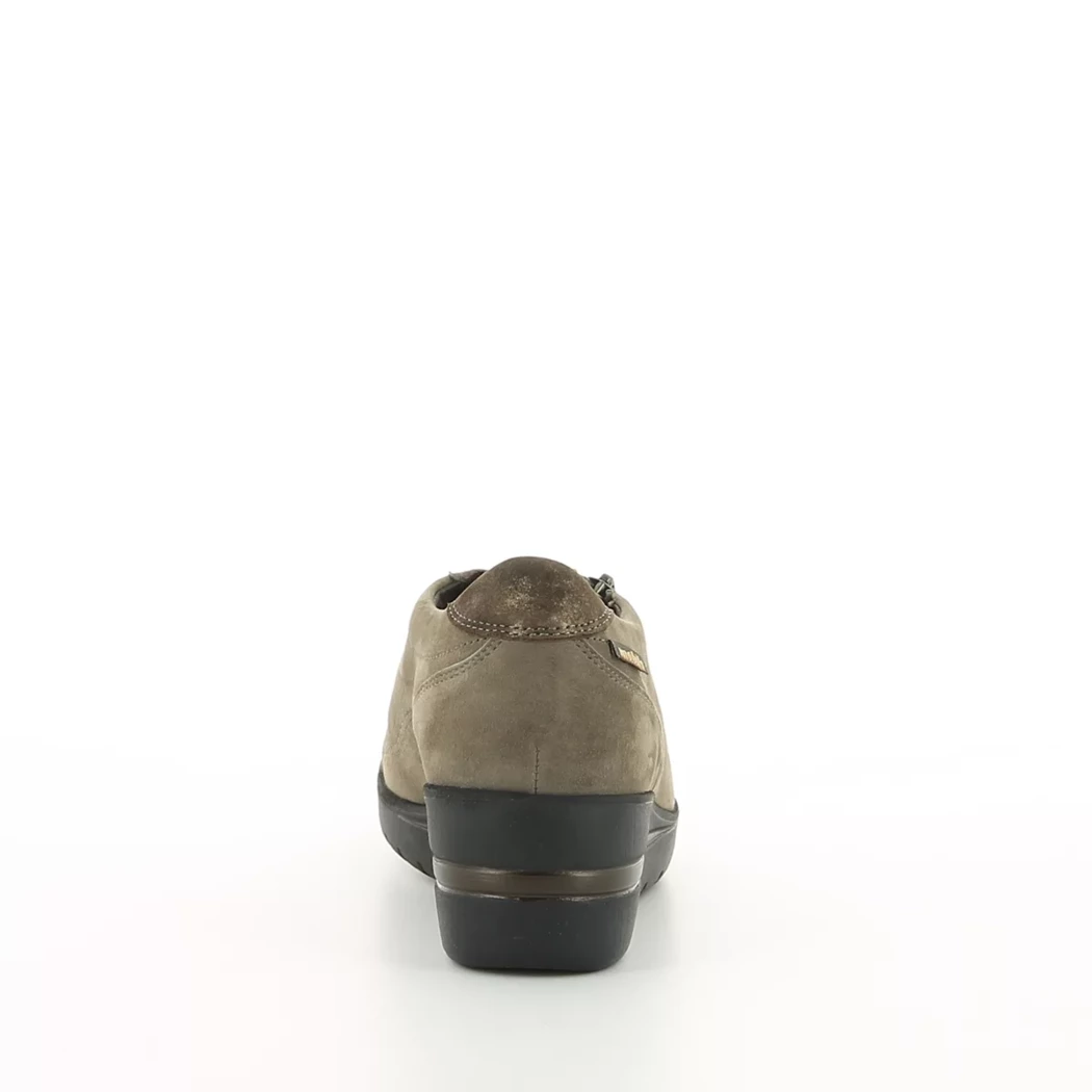 Image (3) de la chaussures Mephisto - Chaussures à lacets Taupe en Cuir nubuck