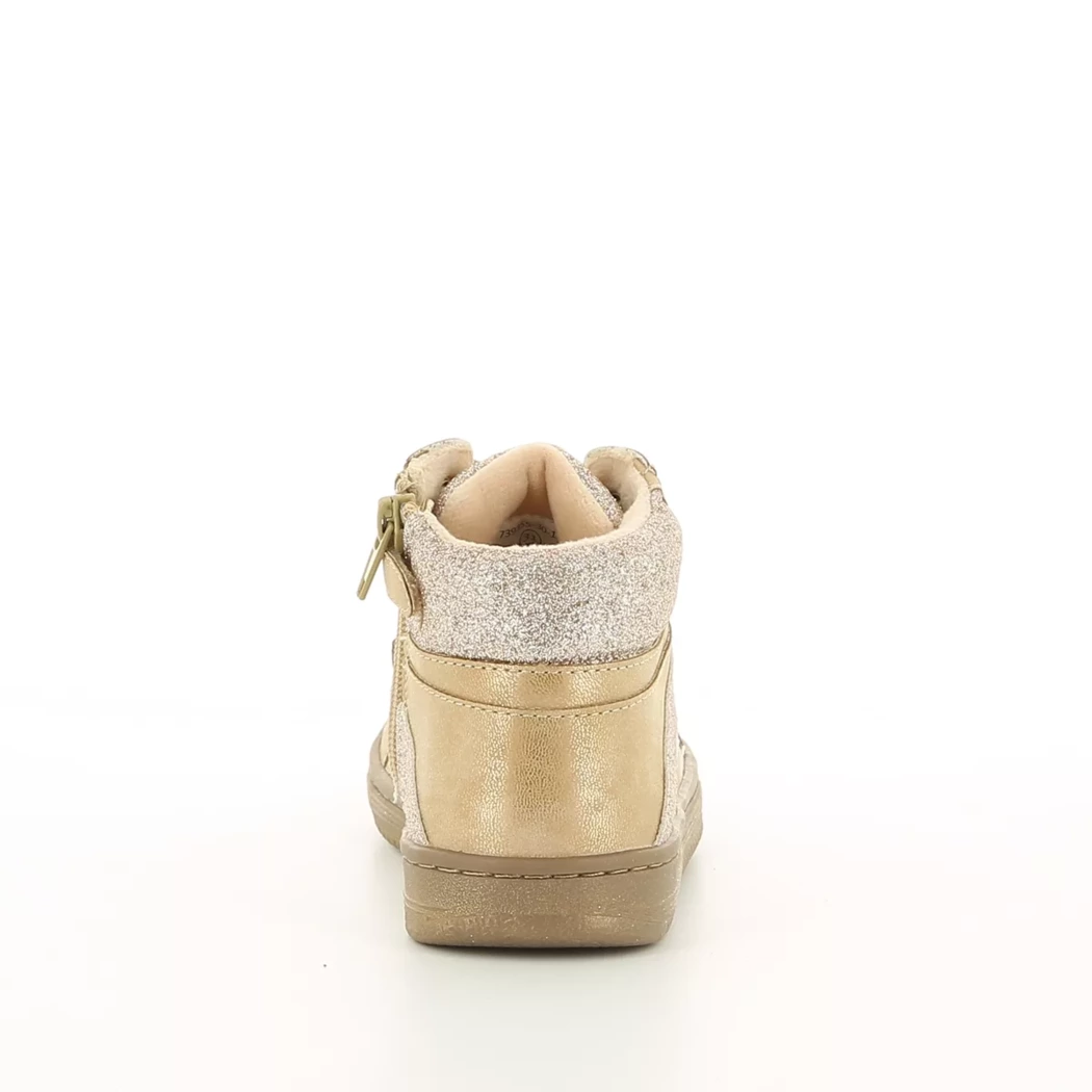 Image (3) de la chaussures Kickers - Bottines Or / Bronze / Platine en Cuir synthétique