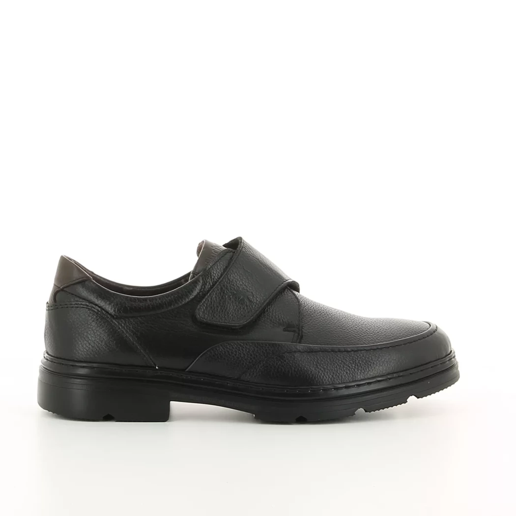 Image (2) de la chaussures Fluchos - Chaussures à velcro Noir en Cuir