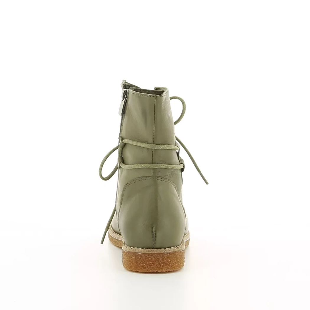 Image (3) de la chaussures Andrea Conti - Bottines Vert en Cuir