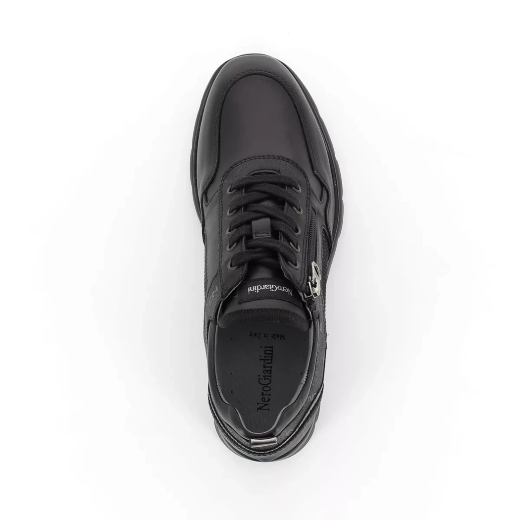 Image (6) de la chaussures Nero Giardini - Baskets Noir en Cuir