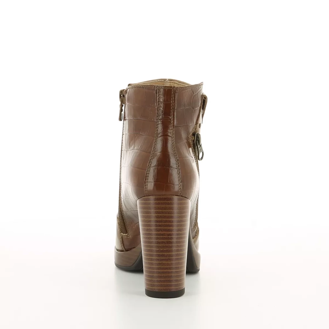 Image (3) de la chaussures Nero Giardini - Boots Cuir naturel / Cognac en Cuir