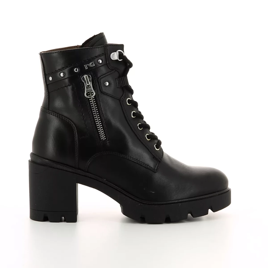 Image (2) de la chaussures Nero Giardini - Bottines Noir en Cuir