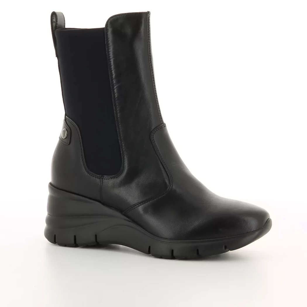 Image (1) de la chaussures Nero Giardini - Boots Noir en Cuir et textile