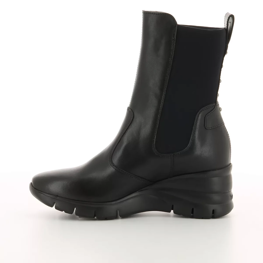 Image (4) de la chaussures Nero Giardini - Boots Noir en Cuir et textile