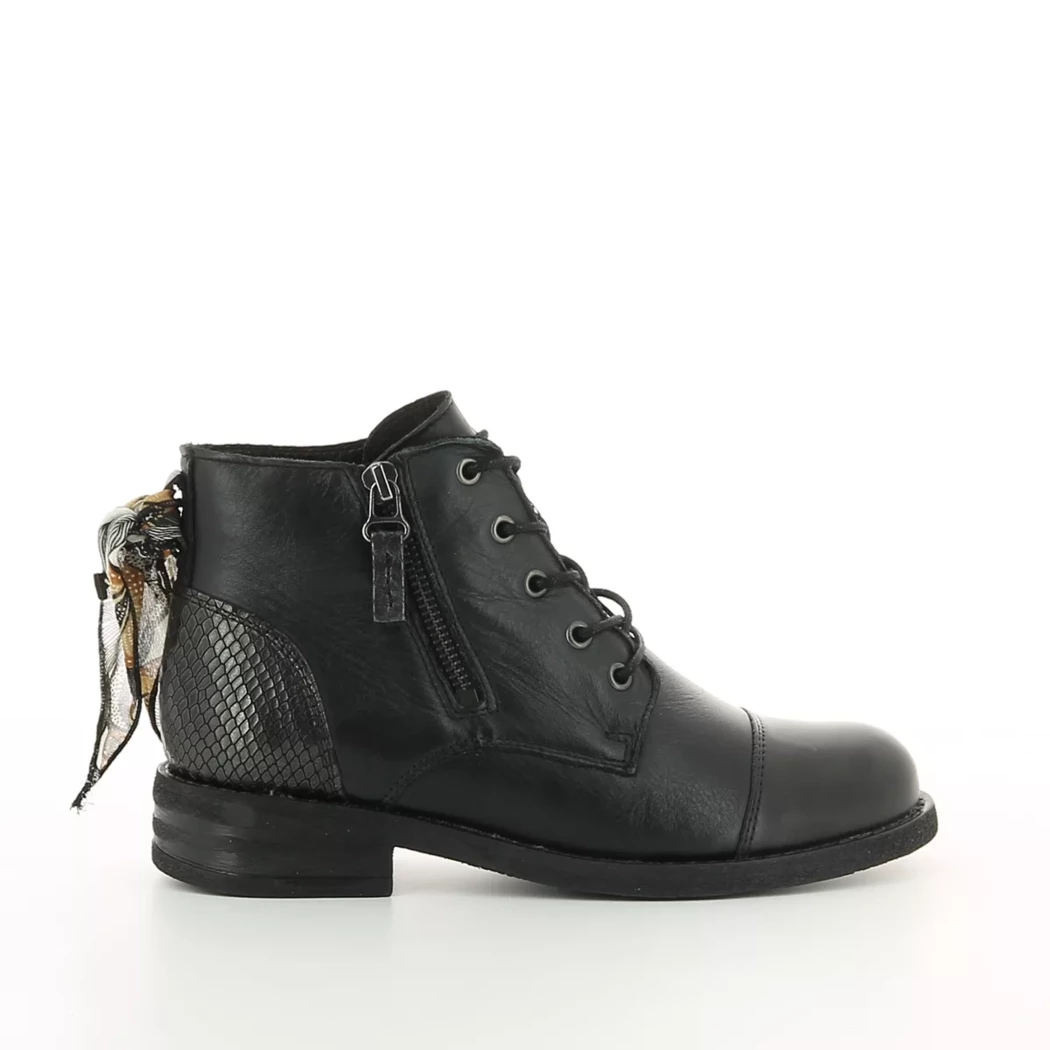 Image (2) de la chaussures Goodstep - Bottines Noir en Cuir
