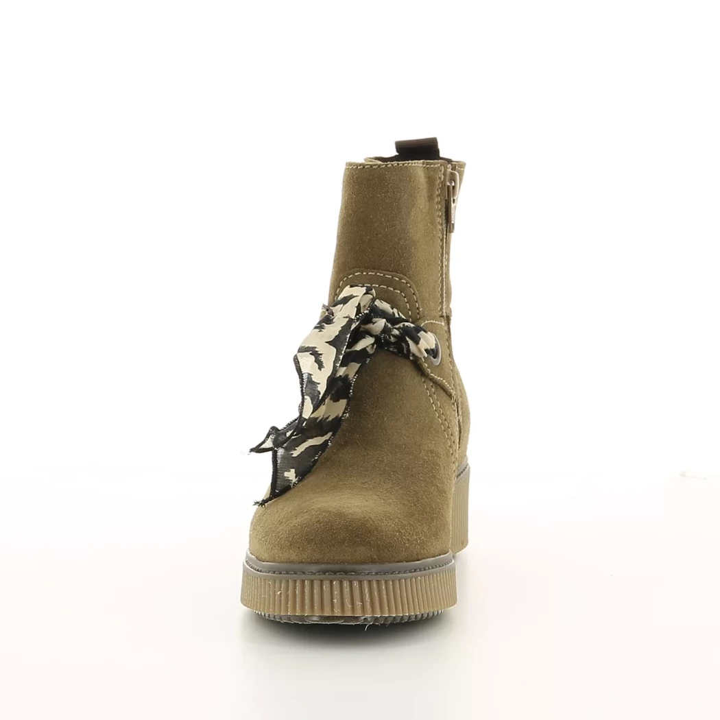 Image (5) de la chaussures Goodstep - Boots Taupe en Cuir nubuck