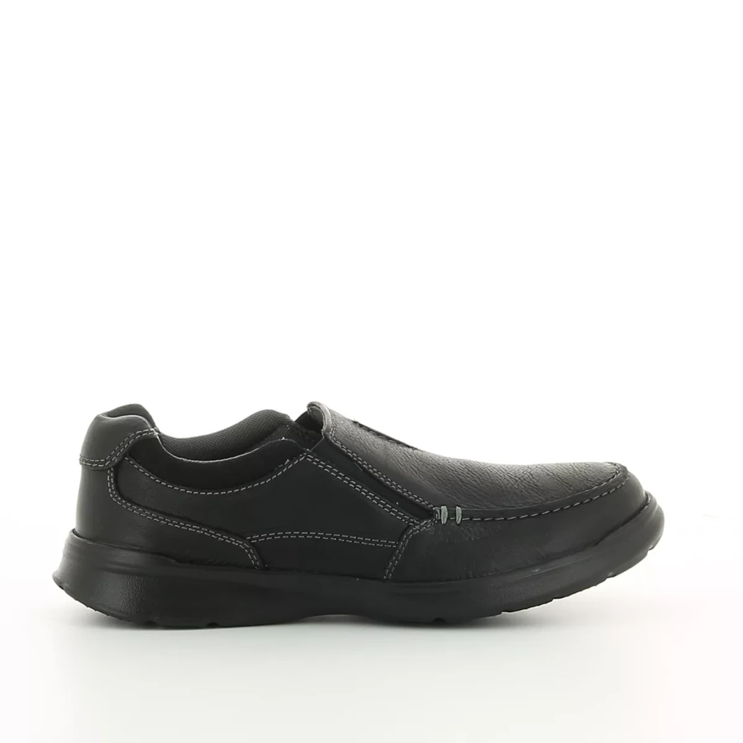 Image (2) de la chaussures Clarks - Mocassins Noir en Cuir