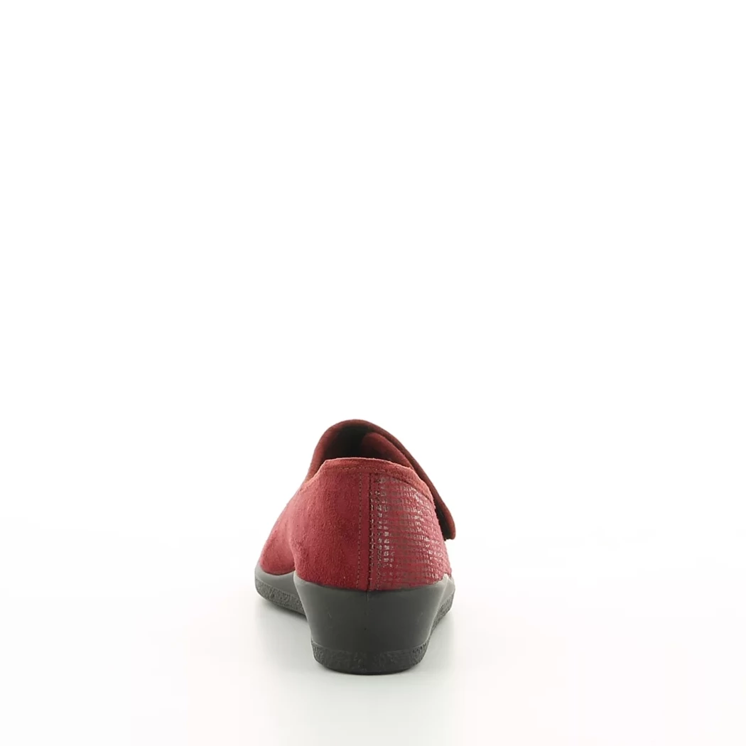 Image (3) de la chaussures Rohde - Pantoufles et Chaussons Bordeaux en Textile