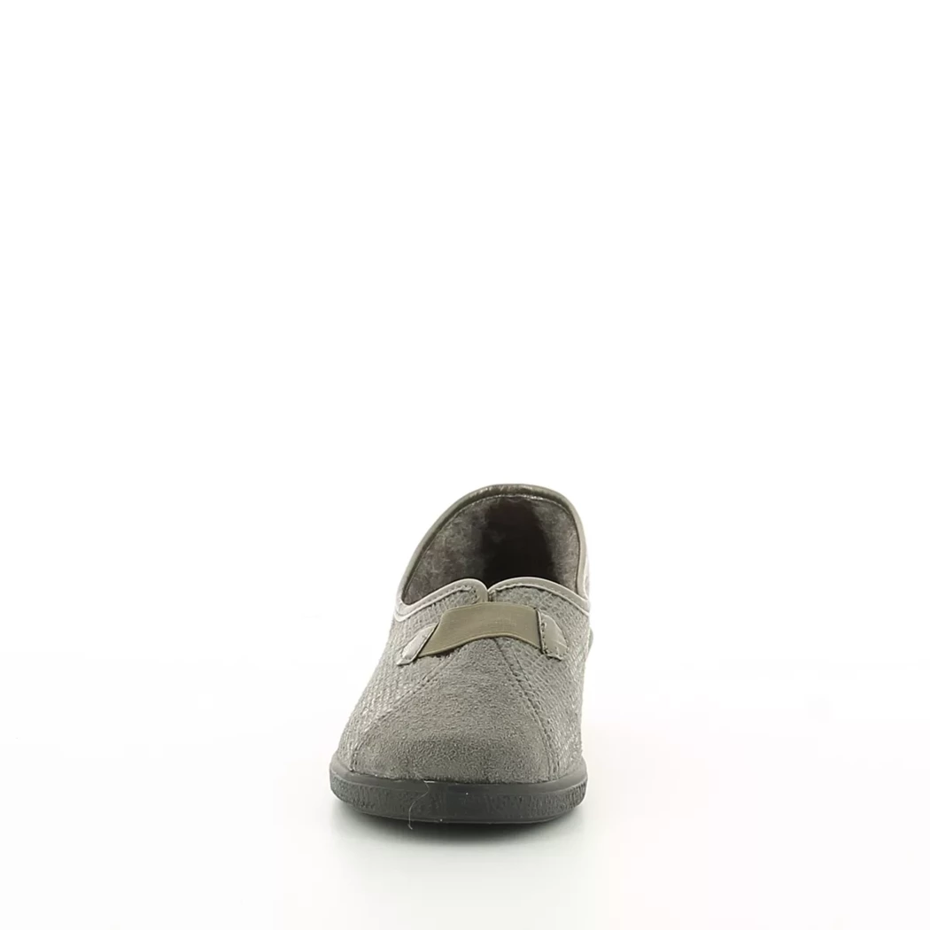 Image (5) de la chaussures Rohde - Pantoufles et Chaussons Taupe en Textile