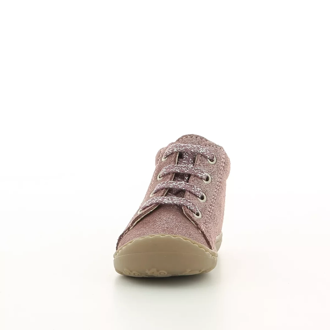 Image (5) de la chaussures Bopy - Bottines Rose en Cuir nubuck