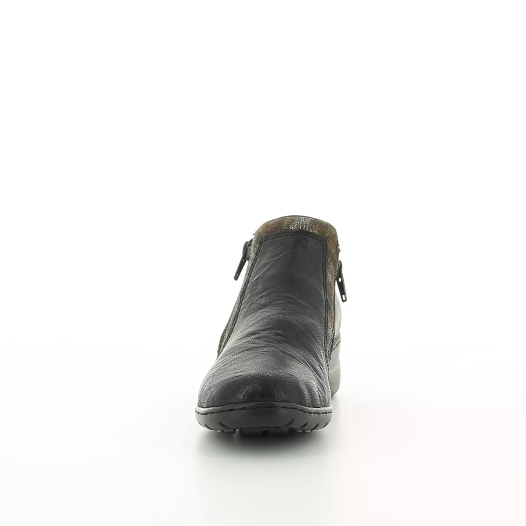 Image (5) de la chaussures Rieker - Boots Noir en Cuir