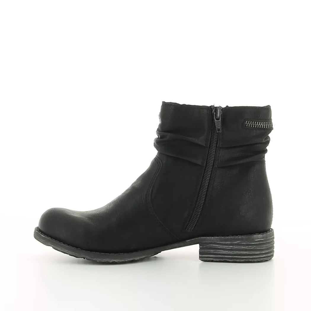 Image (4) de la chaussures Rieker - Boots Noir en Cuir synthétique