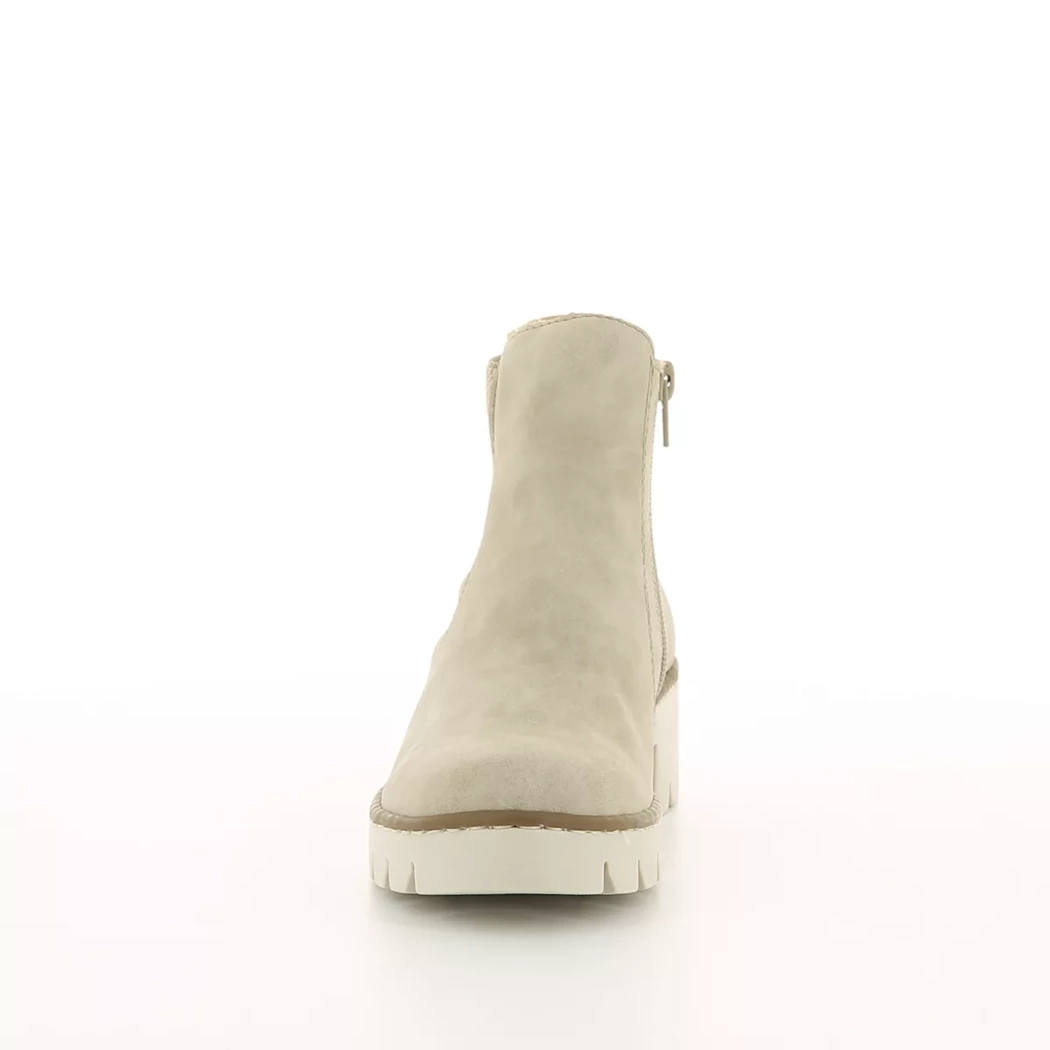 Image (5) de la chaussures Rieker - Boots Taupe en Cuir synthétique