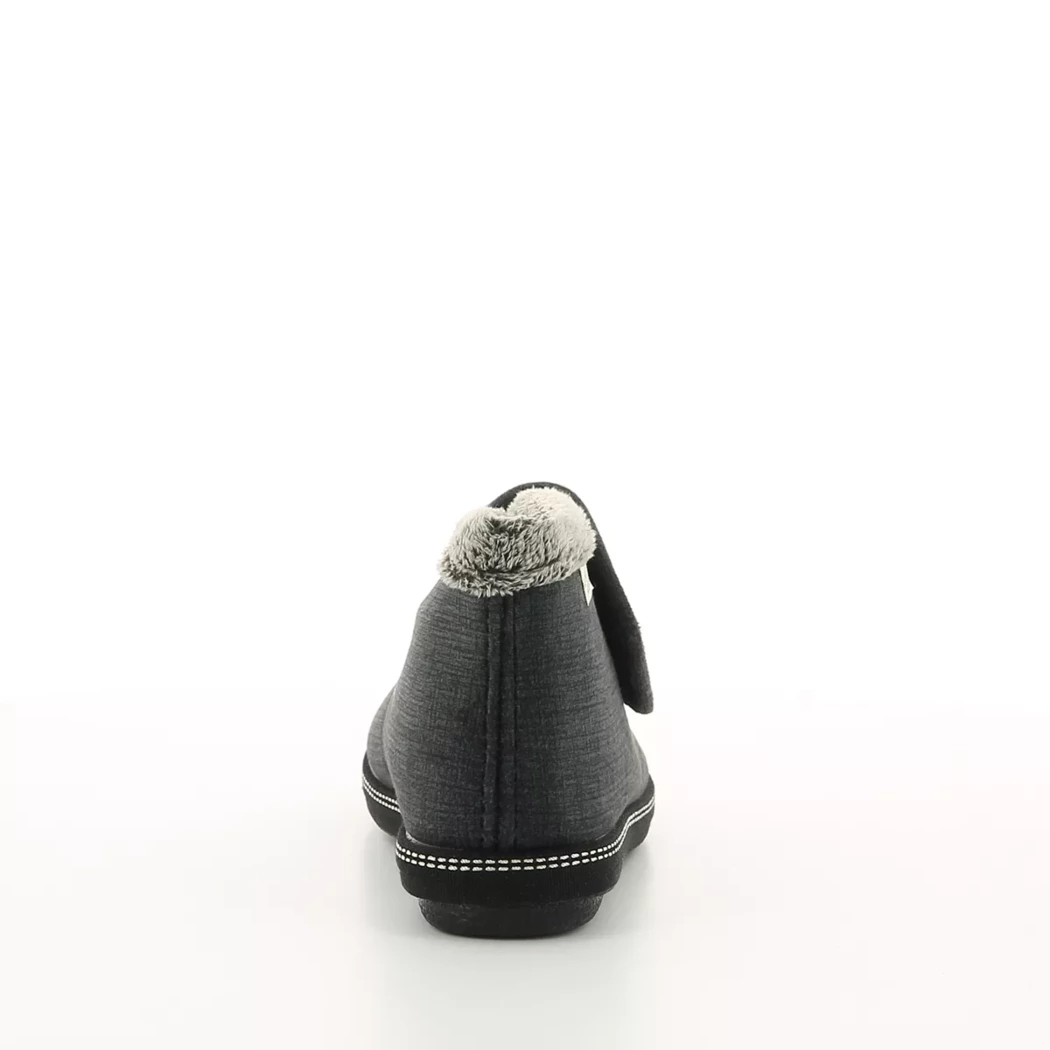 Image (3) de la chaussures La Maison de l'Espadrille - Pantoufles et Chaussons Noir en Textile