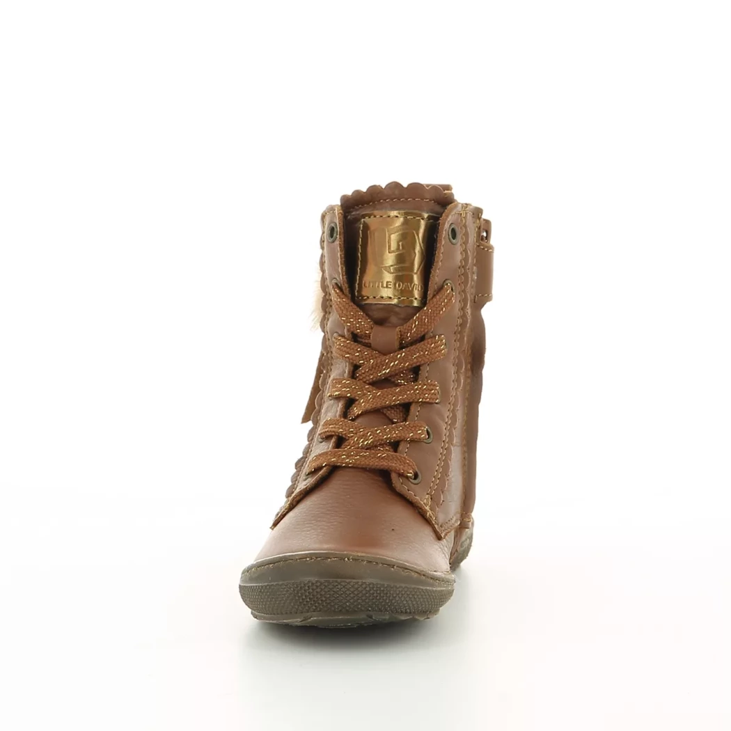 Image (5) de la chaussures Little David - Bottines Cuir naturel / Cognac en Cuir