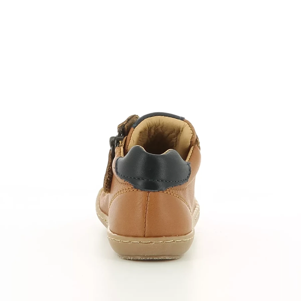 Image (3) de la chaussures Norvik - Bottines Cuir naturel / Cognac en Cuir