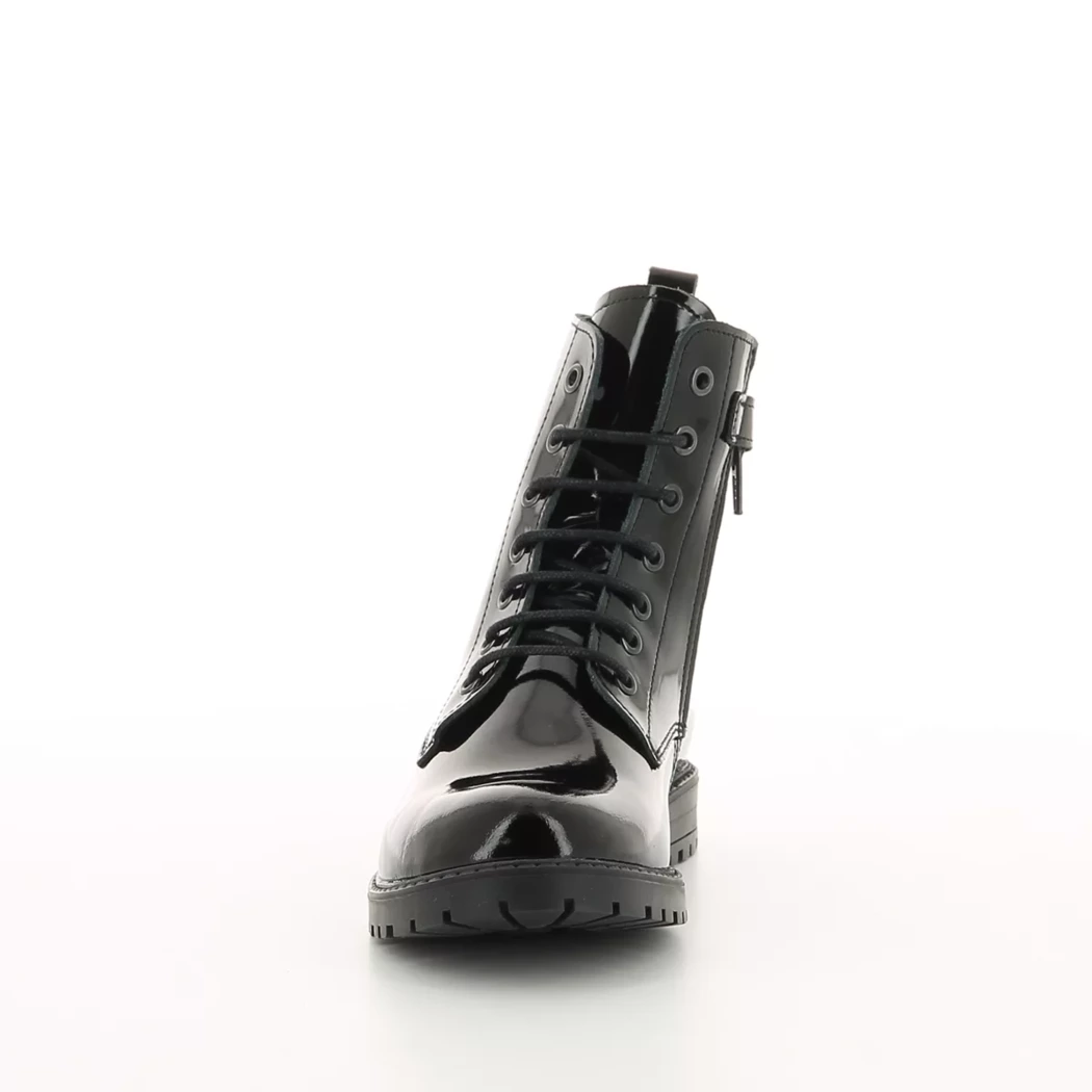 Image (5) de la chaussures Norvik - Bottines Noir en Cuir vernis
