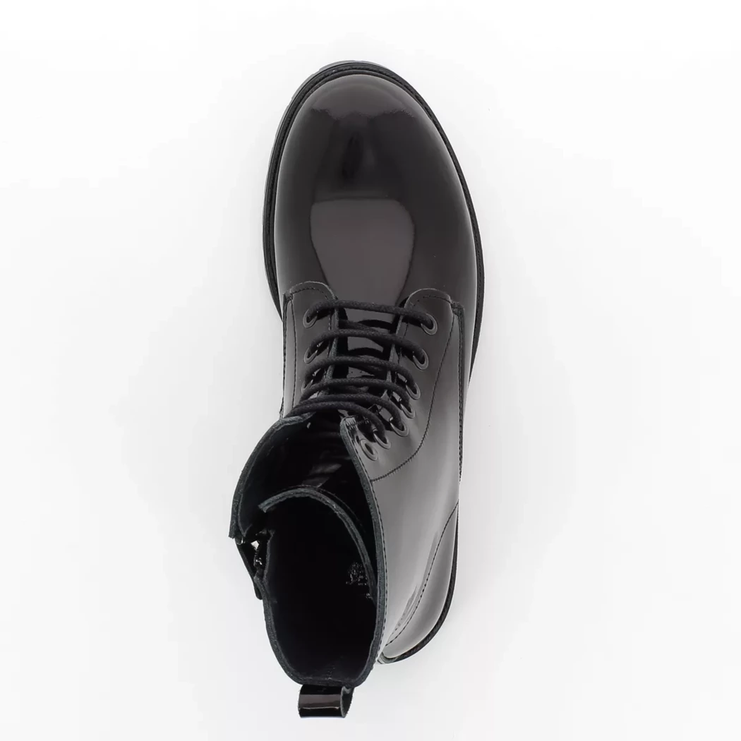 Image (6) de la chaussures Norvik - Bottines Noir en Cuir vernis