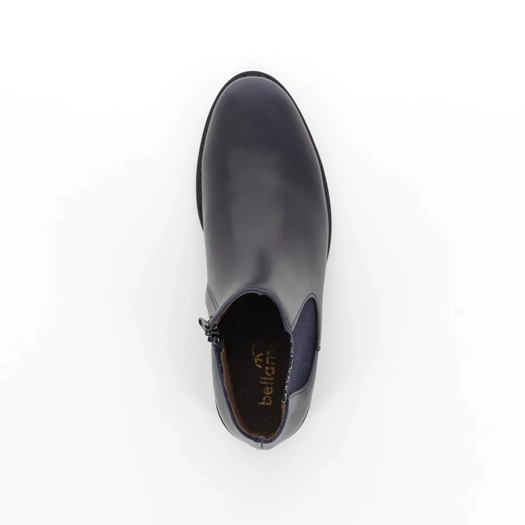 Image (6) de la chaussures Bellamy - Boots Bleu en Cuir