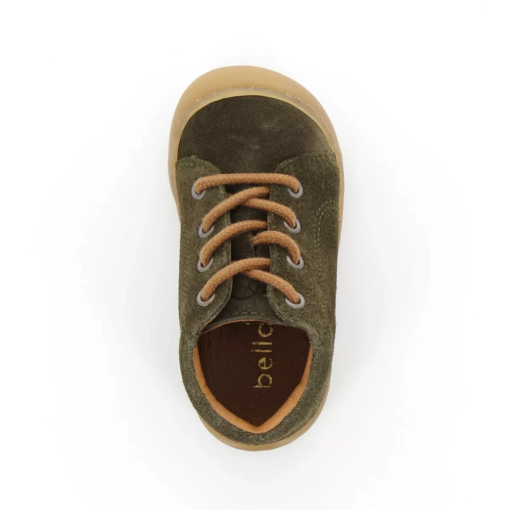 Image (6) de la chaussures Bellamy - Bottines Vert en Cuir nubuck