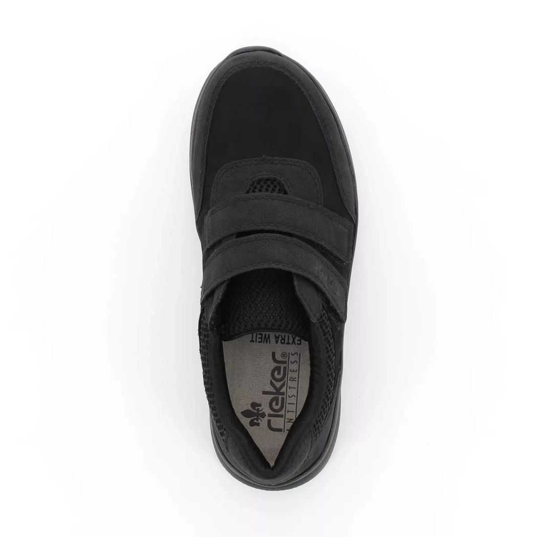 Image (6) de la chaussures Rieker - Chaussures à velcro Noir en Cuir synthétique