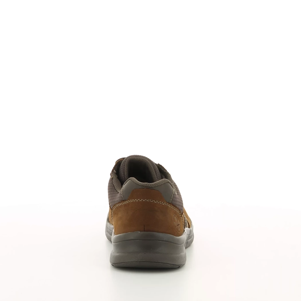 Image (3) de la chaussures Rieker - Chaussures à lacets Cuir naturel / Cognac en Cuir nubuck