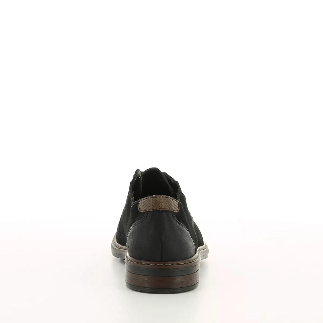 Image (3) de la chaussures Rieker - Chaussures à lacets Noir en Cuir nubuck