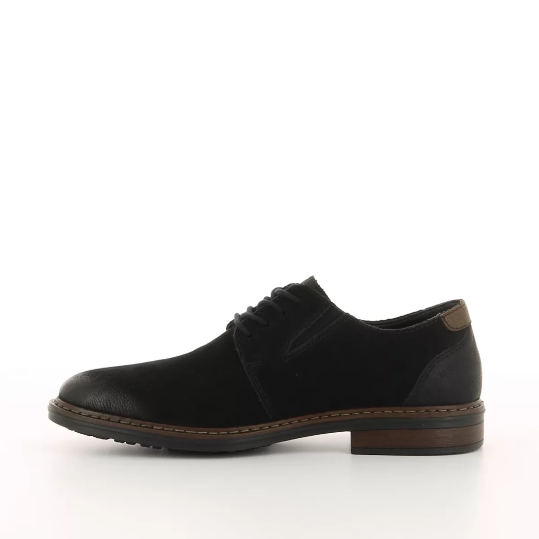 Image (4) de la chaussures Rieker - Chaussures à lacets Noir en Cuir nubuck