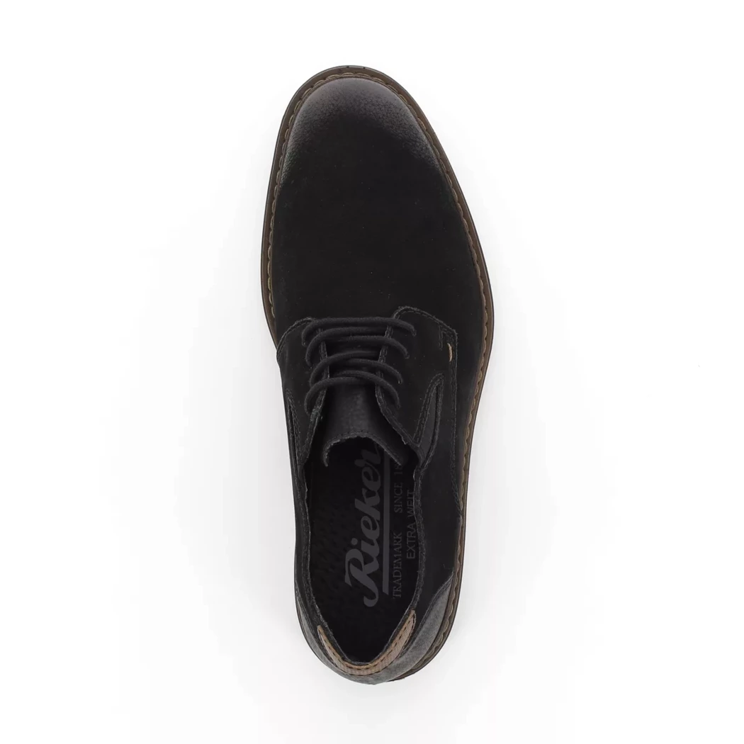 Image (6) de la chaussures Rieker - Chaussures à lacets Noir en Cuir nubuck
