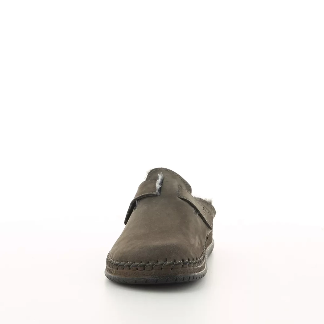 Image (5) de la chaussures Rohde - Pantoufles et Chaussons Marron en Cuir nubuck
