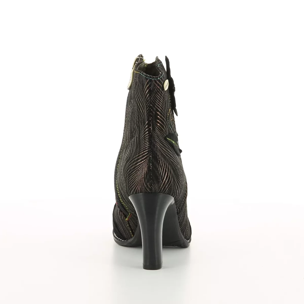 Image (3) de la chaussures Laura Vita - Boots Noir en Cuir nubuck