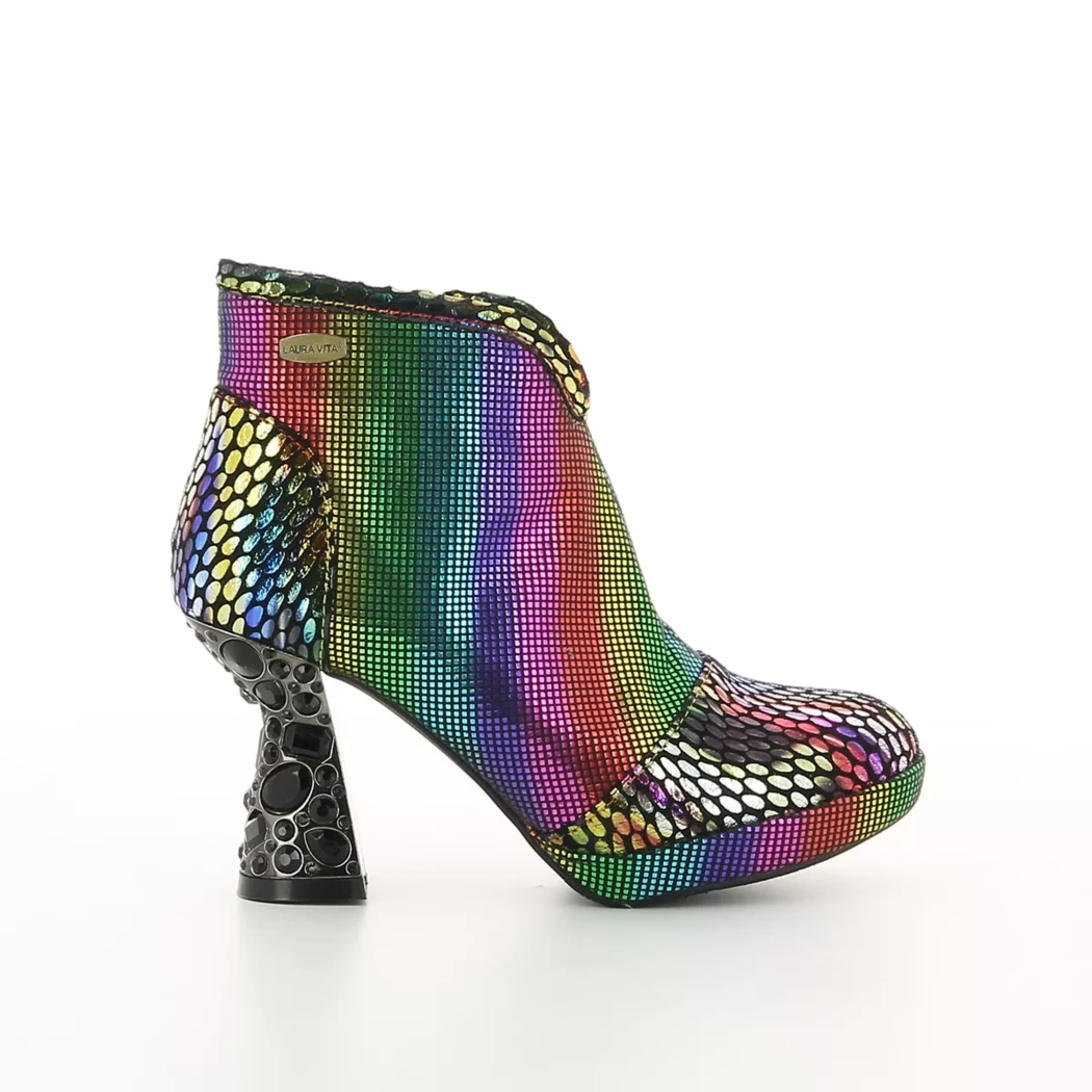 Image (2) de la chaussures Laura Vita - Boots Multicolore en Cuir