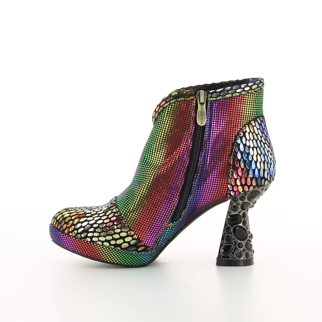 Image (4) de la chaussures Laura Vita - Boots Multicolore en Cuir