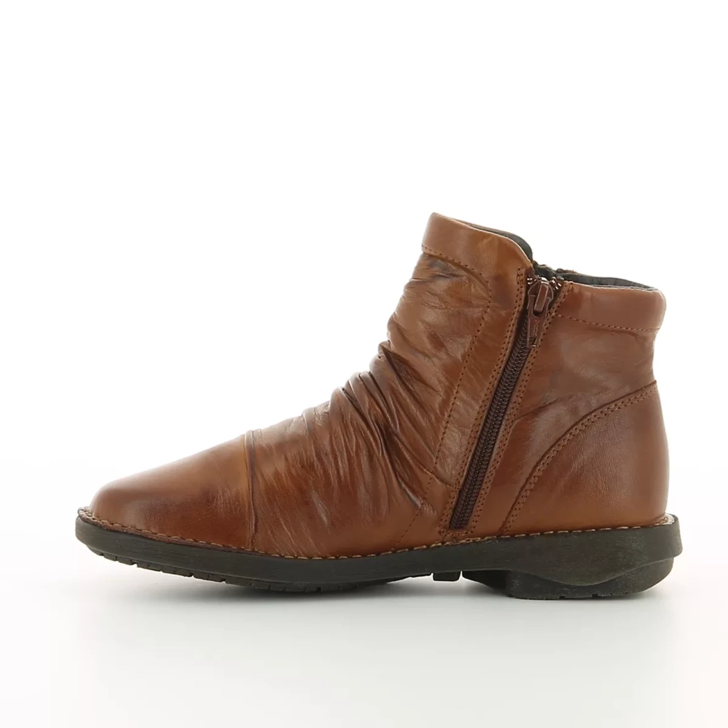Image (4) de la chaussures Miz Mooz - Boots Cuir naturel / Cognac en Cuir