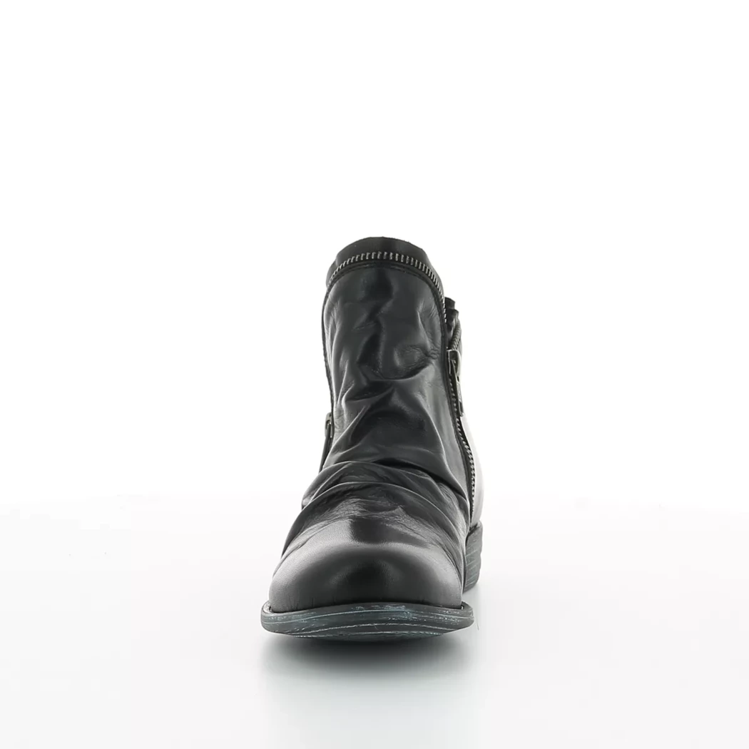 Image (5) de la chaussures Miz Mooz - Boots Noir en Cuir