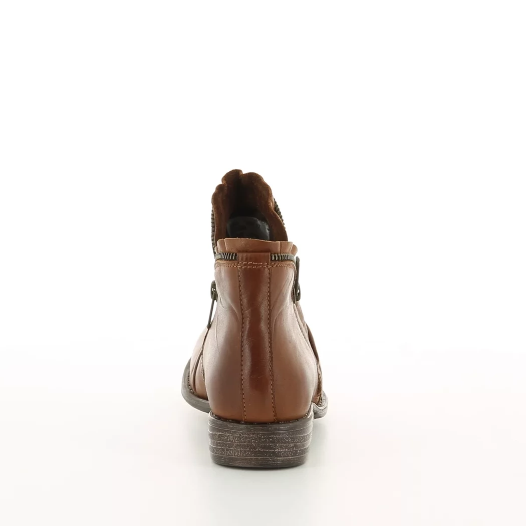 Image (3) de la chaussures Miz Mooz - Boots Cuir naturel / Cognac en Cuir