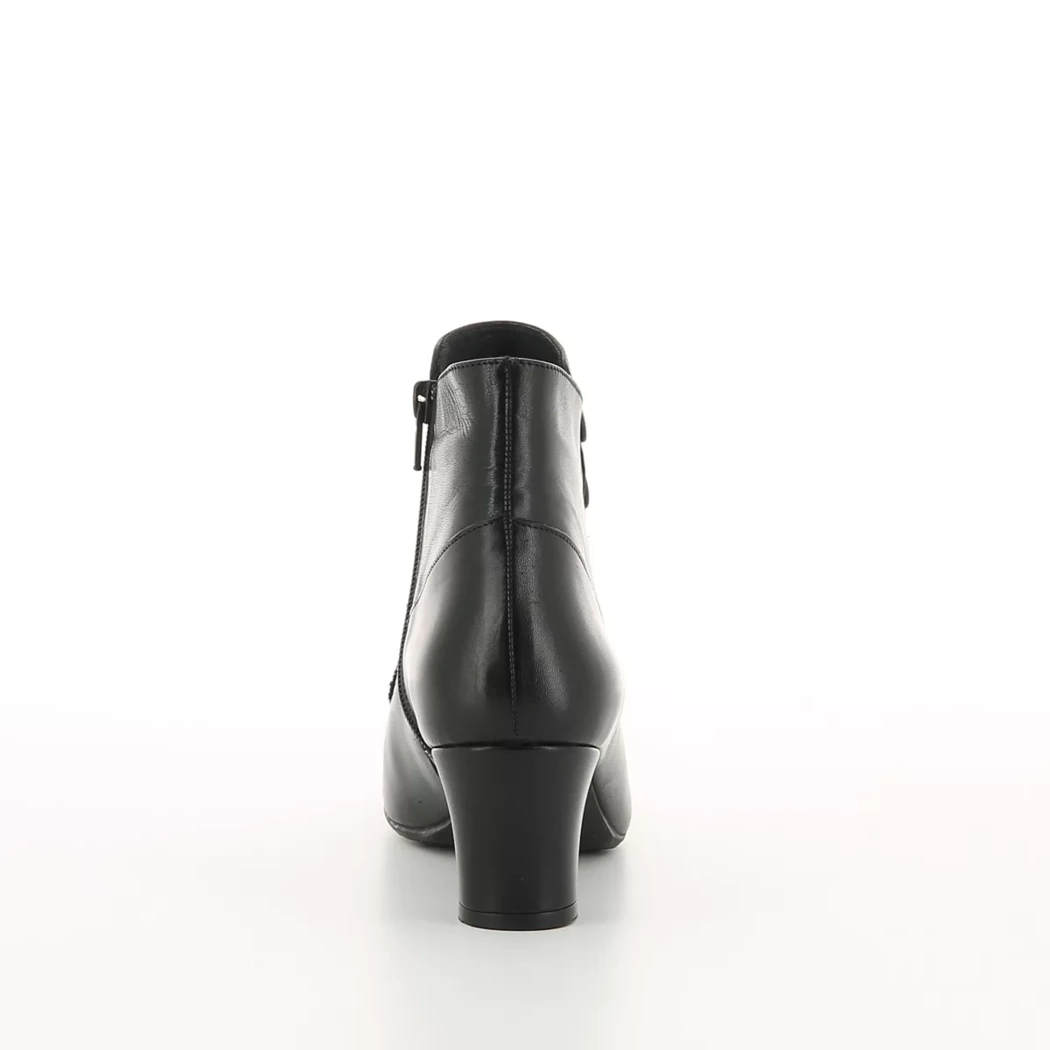 Image (3) de la chaussures Miz Mooz - Boots Noir en Cuir