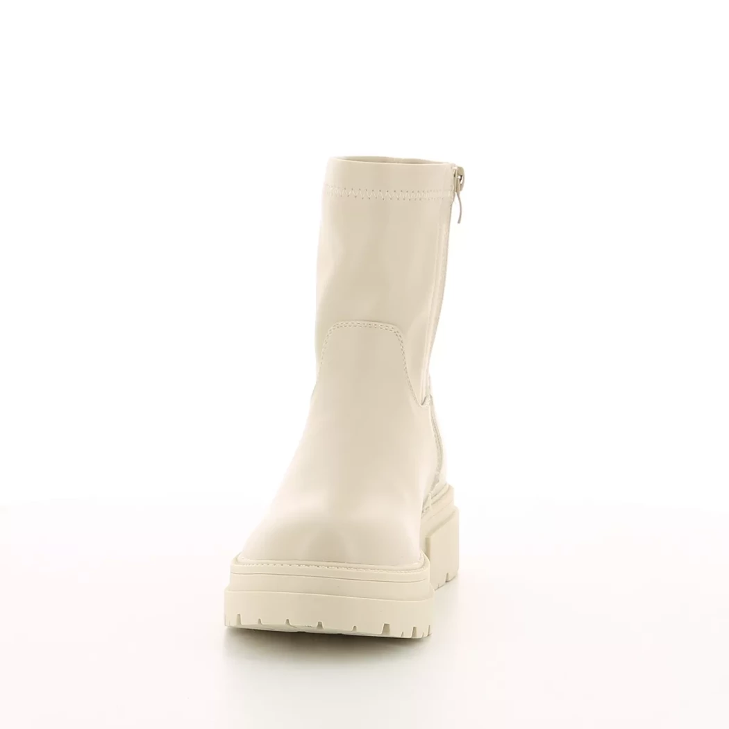 Image (5) de la chaussures Posh - Boots Beige en Cuir synthétique