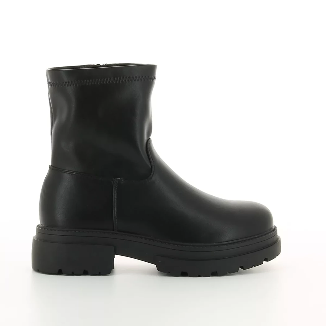Image (2) de la chaussures Posh - Boots Noir en Cuir synthétique