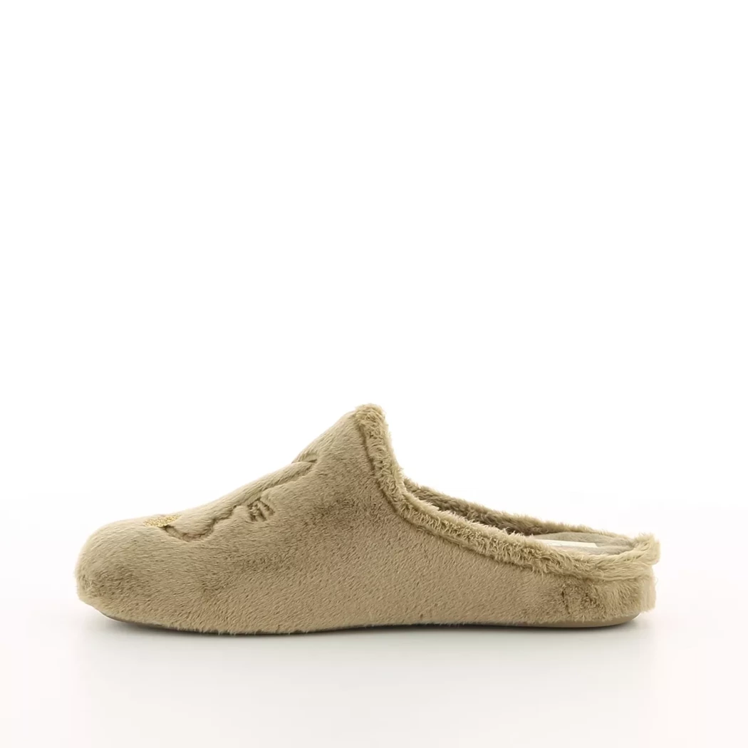 Image (4) de la chaussures Riverwoods - Pantoufles et Chaussons Taupe en Textile