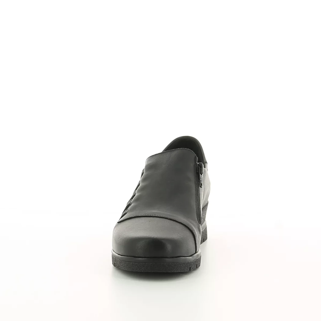 Image (5) de la chaussures Valeria's - Mocassins Noir en Cuir